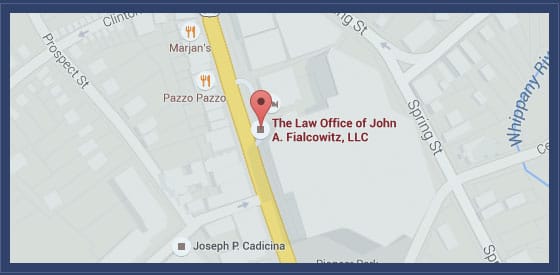 Map of Morristown office location.